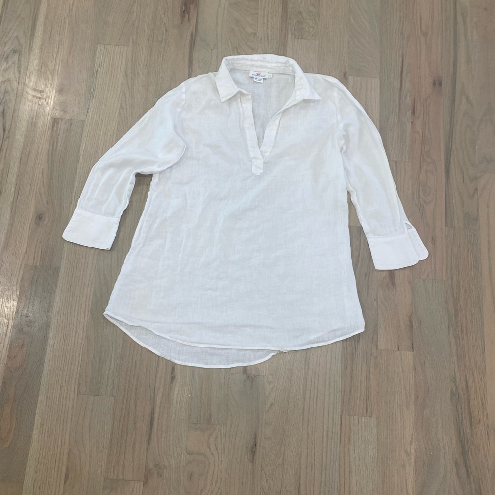 Vineyard Vines White Lucaya Tunic